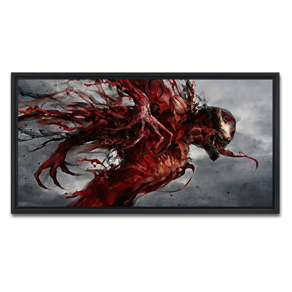 AUTO-MOCKUP WHITE | Carnage | 1 Piece | Black Framed Canvas | group=2x1
