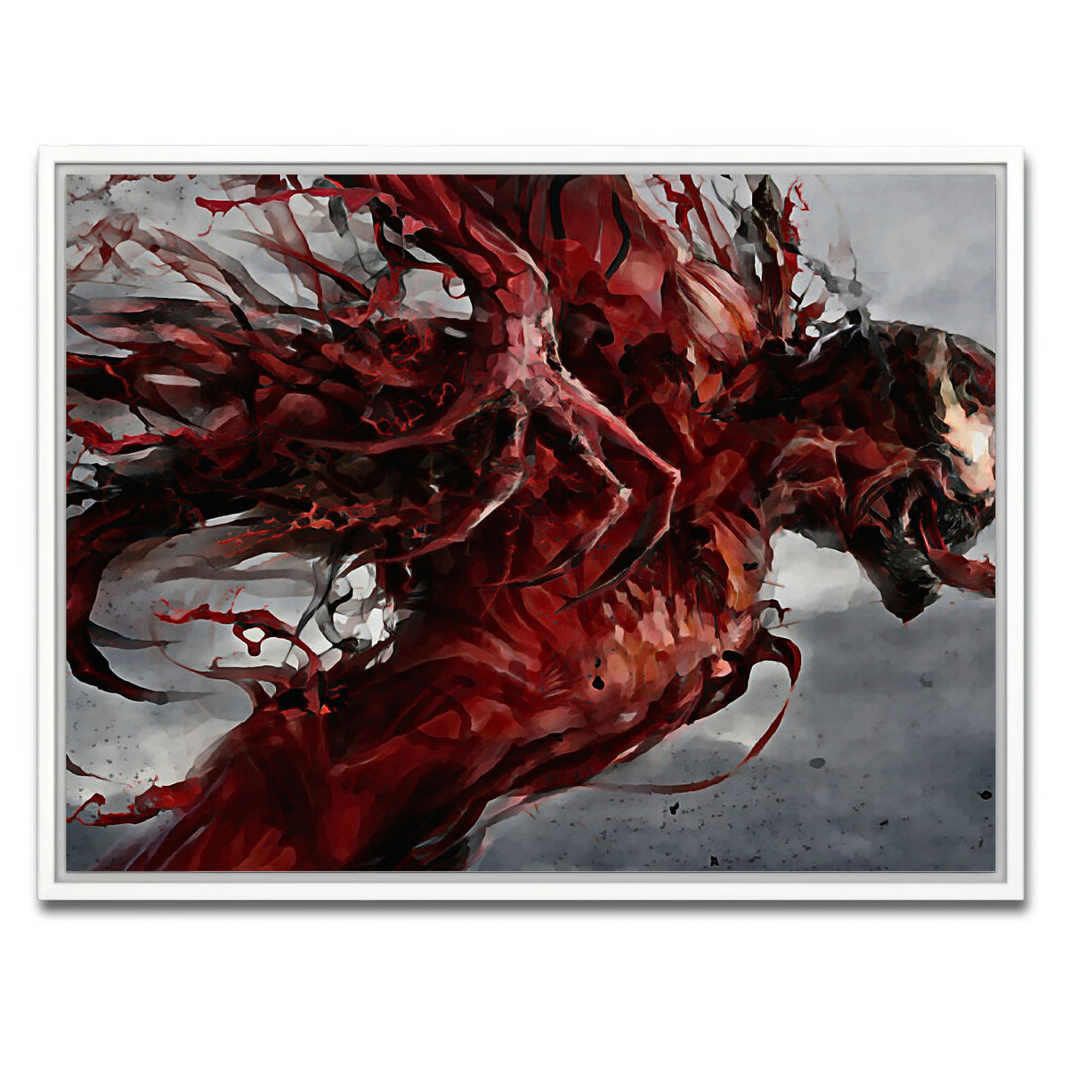 AUTO-MOCKUP WHITE | Carnage | 1 Piece | White Framed Canvas | group=4x3