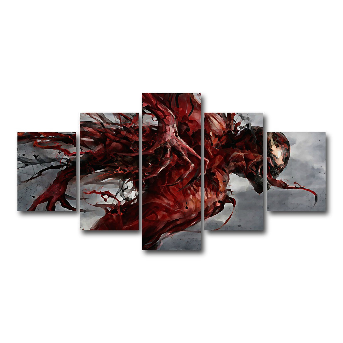 AUTO-MOCKUP WHITE | Carnage | 5 Piece | Gallery Wrap Canvas | group=5_short