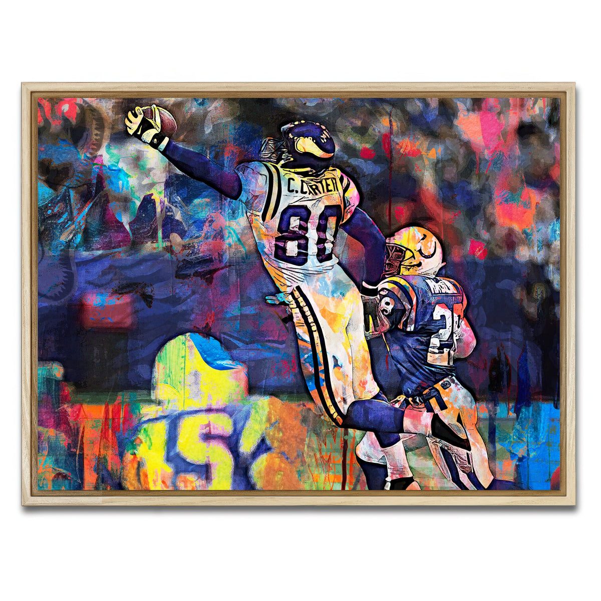 AUTO-MOCKUP WHITE | Carter | 1 Piece | Natural Framed Canvas | group=4x3