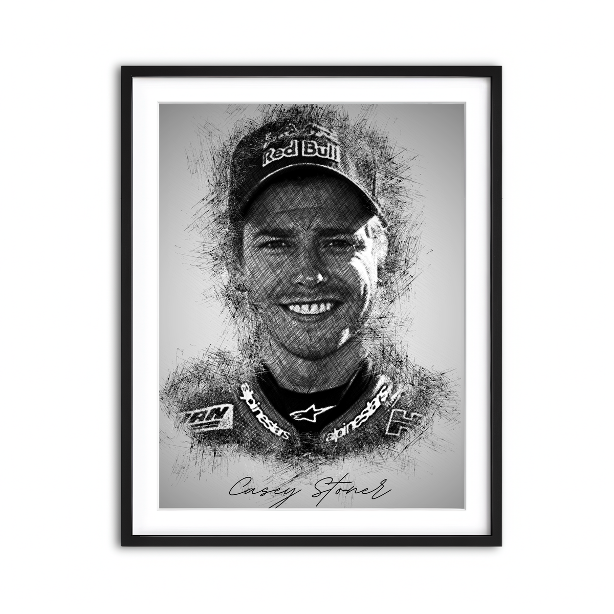 Framed Print 3x4 Black