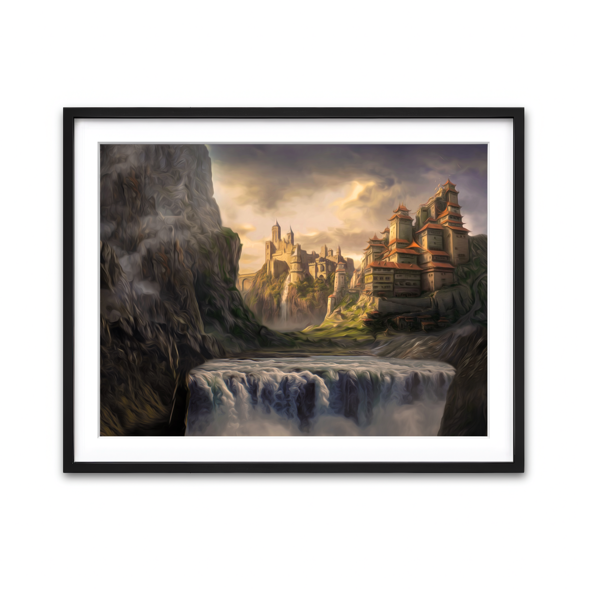 Framed Print 4x3 Black