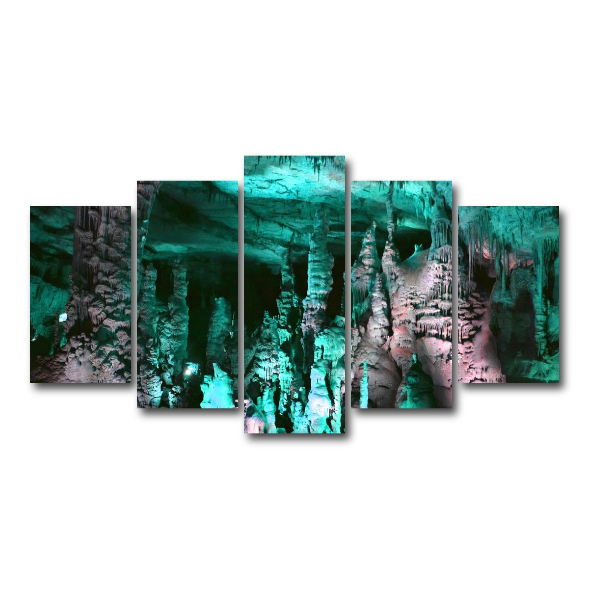 AUTO-MOCKUP WHITE | Cathedral Caverns | 5 Piece | Gallery Wrap Canvas | group=5_normal