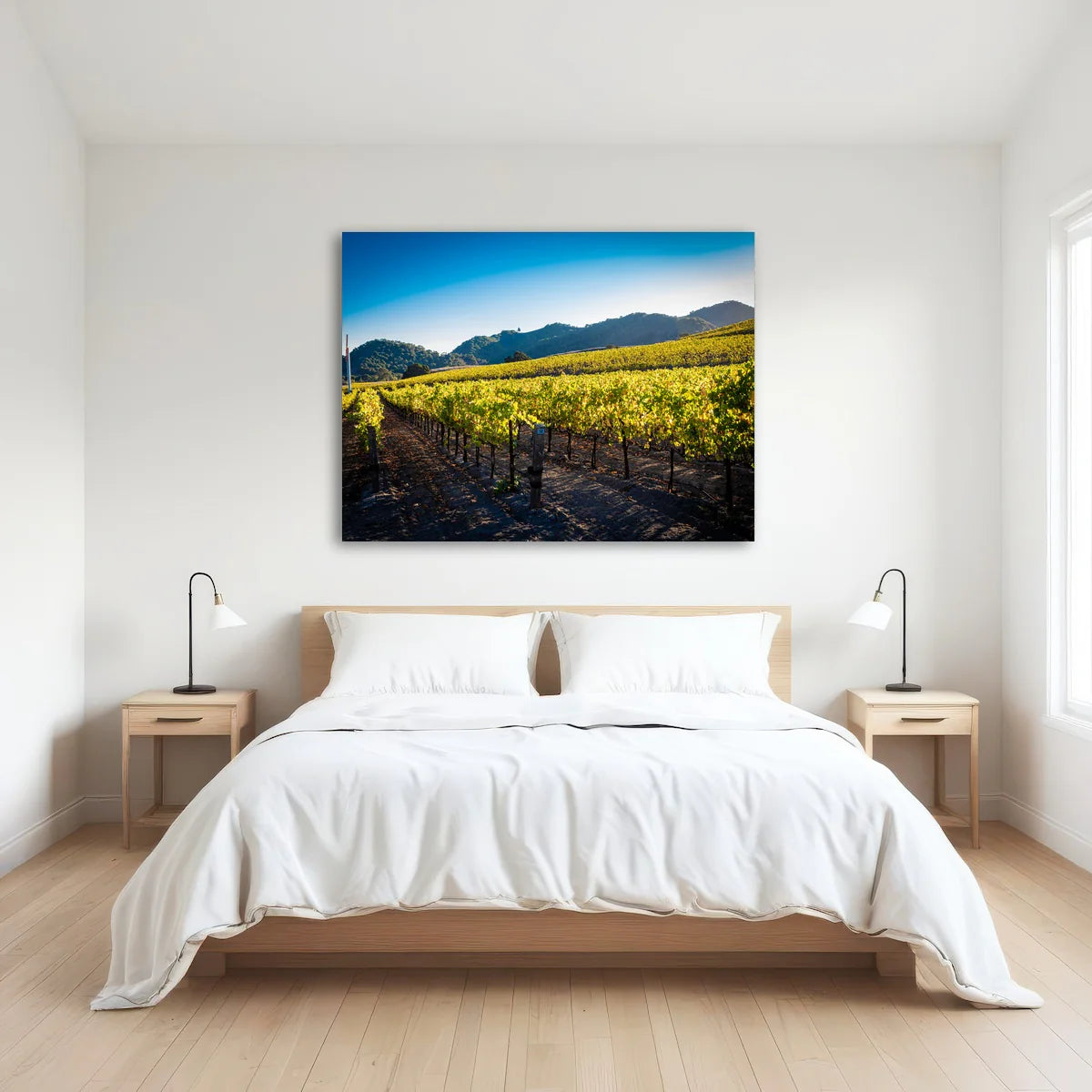 Central California Vineyard Wall Art
