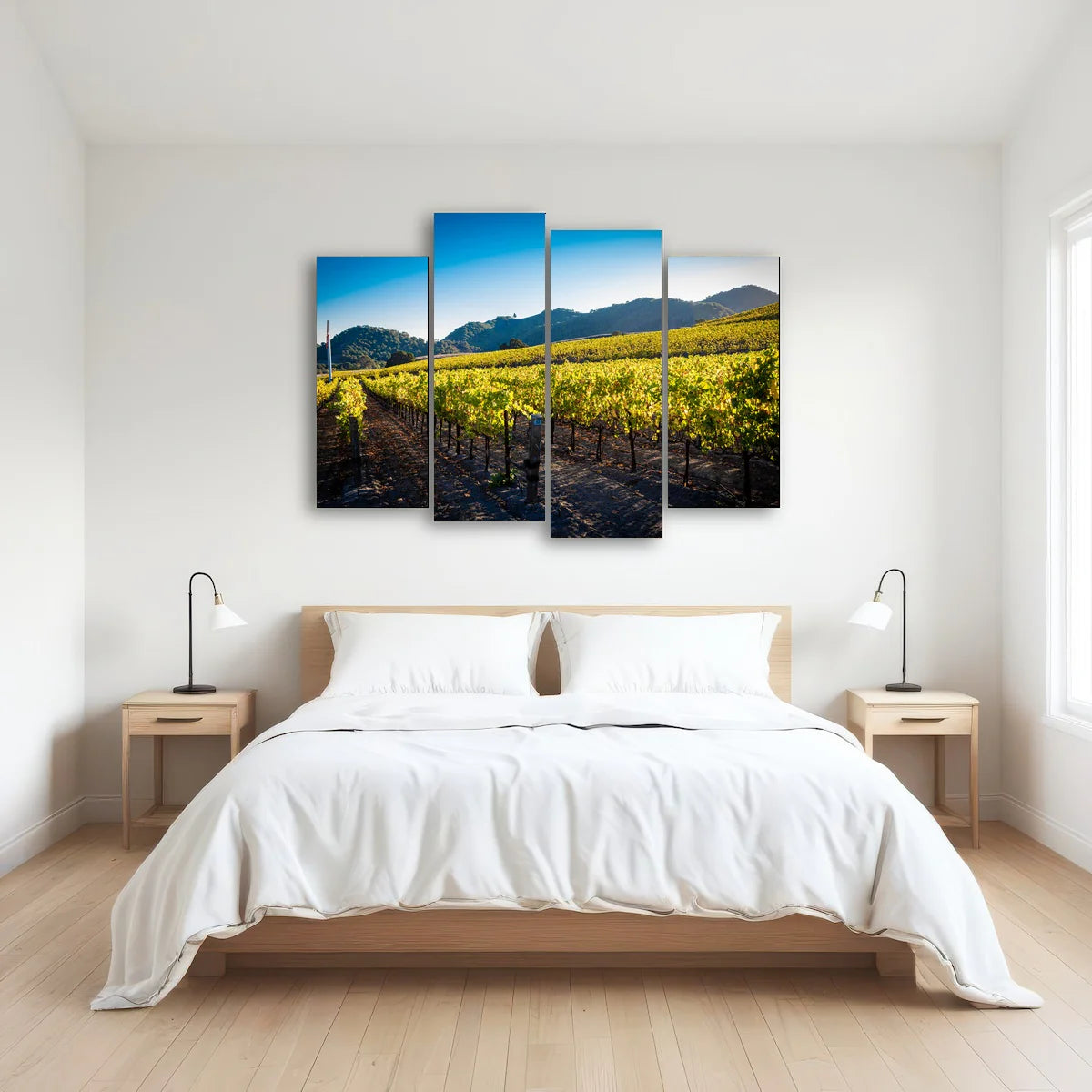 Central California Vineyard Wall Art