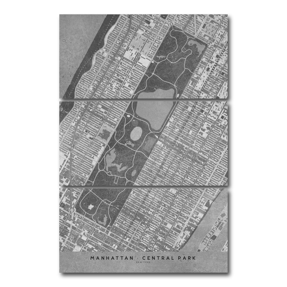 AUTO-MOCKUP WHITE | Central Park | 3 Piece | Gallery Wrap Canvas | group=12x24_stacked