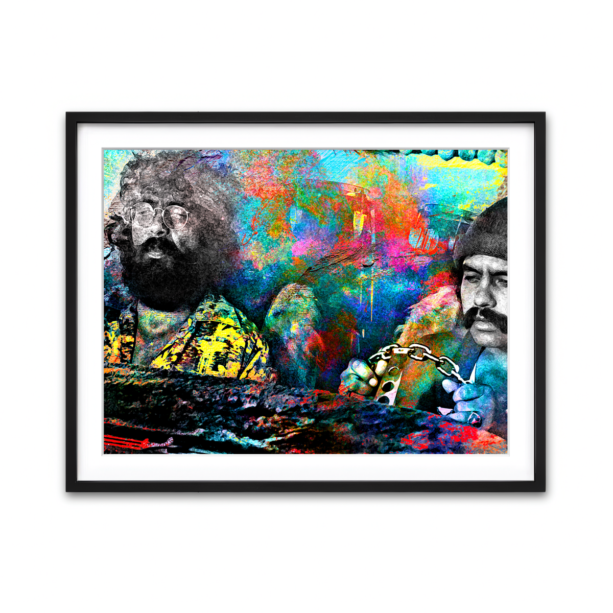 Framed Print 4x3 Black