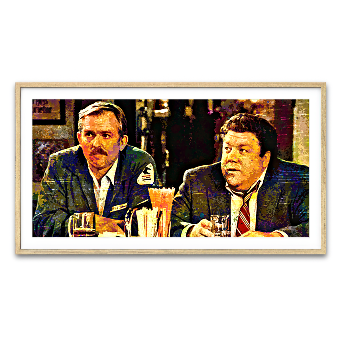 Framed Print 2x1 Natural