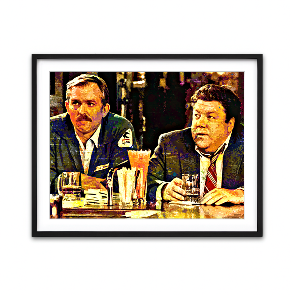 Framed Print 4x3 Black