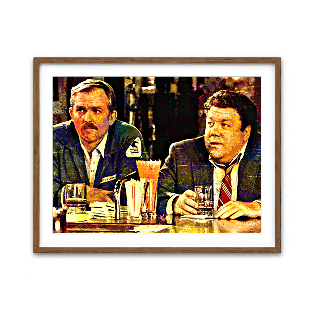 Framed Print 4x3 Walnut