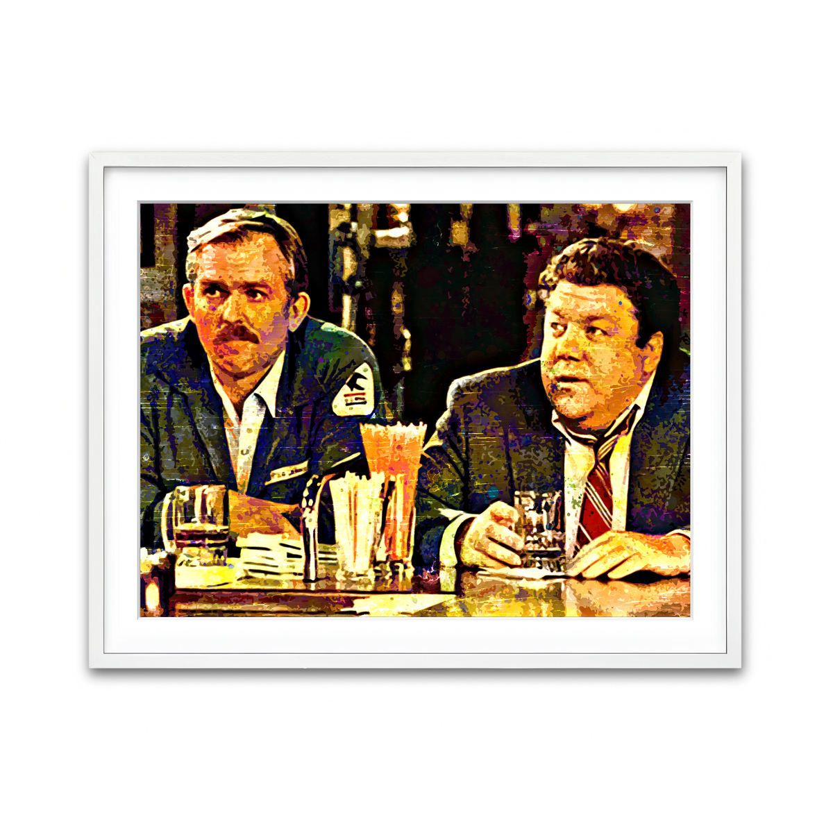 Framed Print 4x3 White