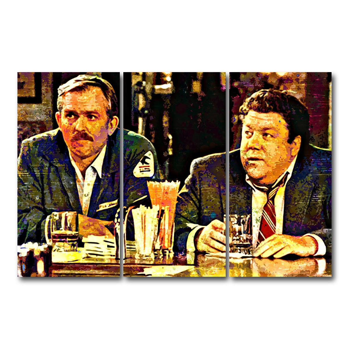 AUTO-MOCKUP WHITE | Cheers | 3 Piece | Gallery Wrapped | group=12x24