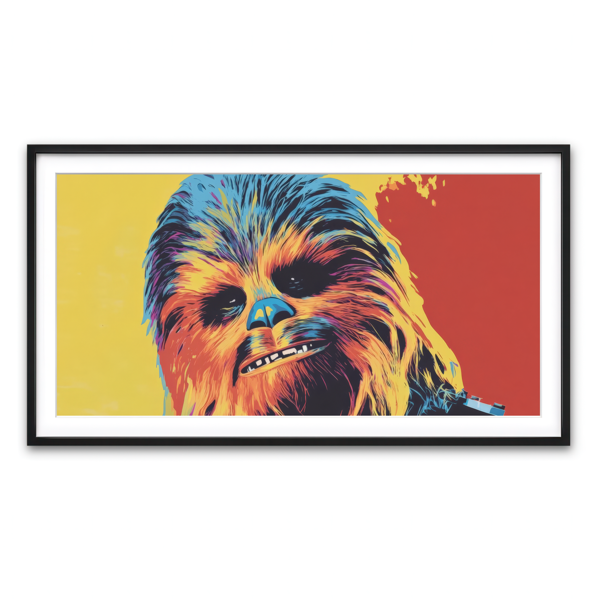 Framed Print 2x1 Black