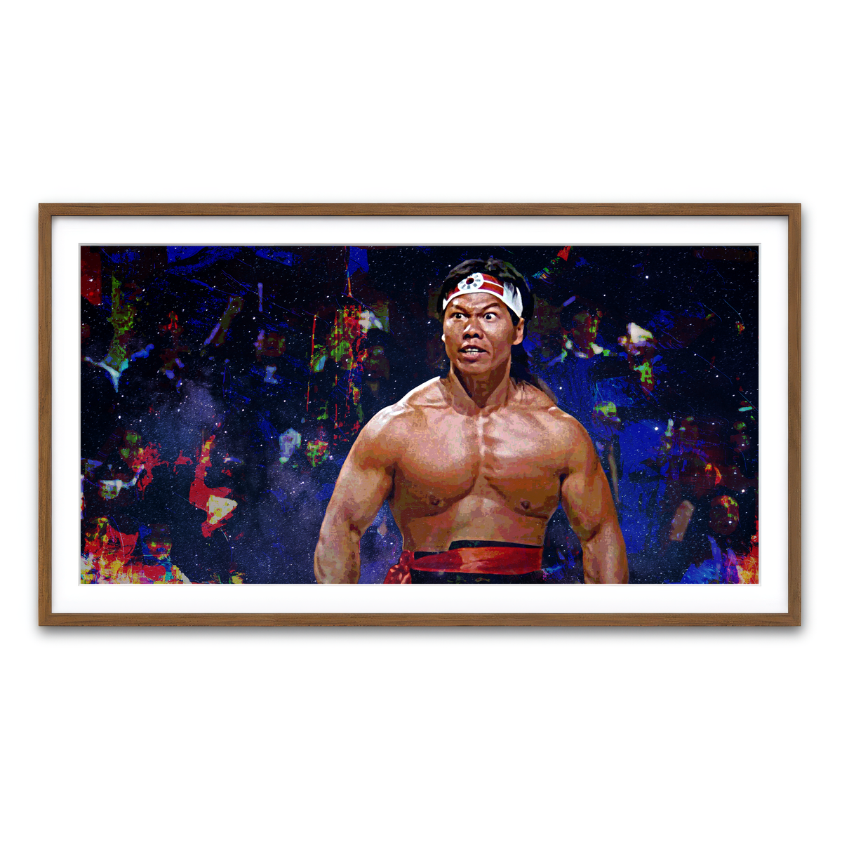 Framed Print 2x1 Walnut