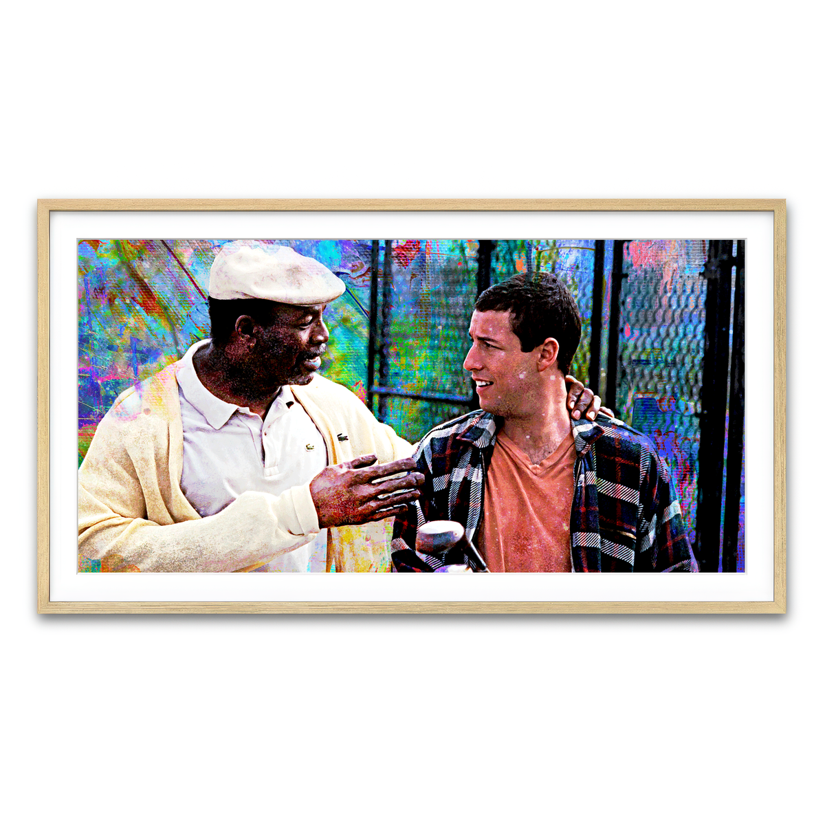 Framed Print 2x1 Natural