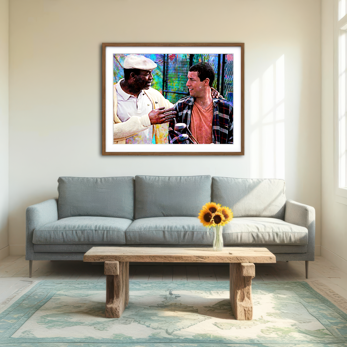 AUTO-MOCKUP ROOM | Chubbs & Happy Wall Art