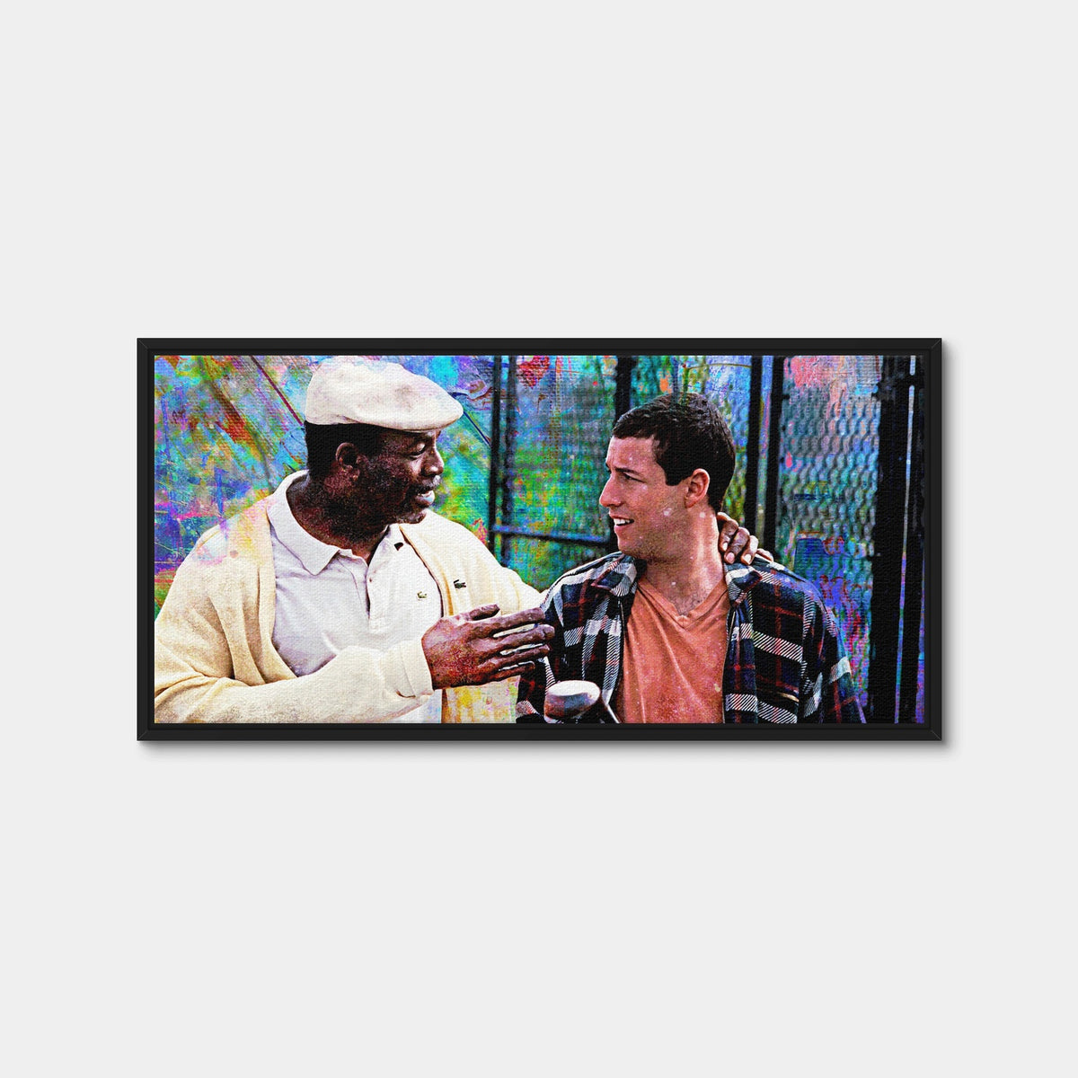 AUTO-MOCKUP WHITE | Chubbs & Happy | 1 Piece | Black Framed Canvas | group=2x1