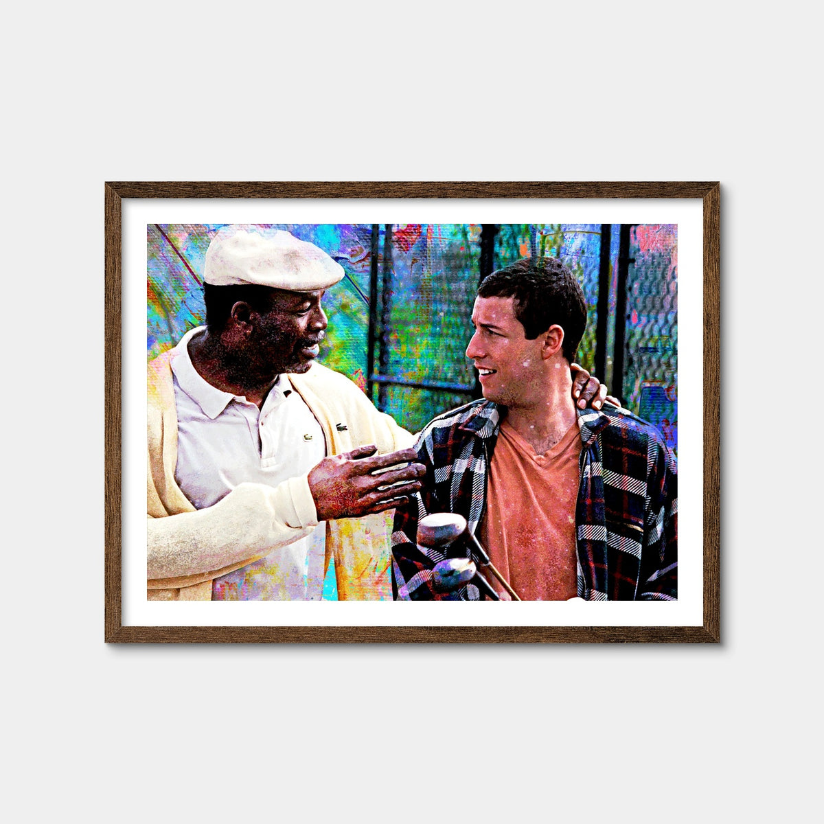 AUTO-MOCKUP WHITE | Chubbs & Happy | 1 Piece | Walnut Framed Print | group=4x3
