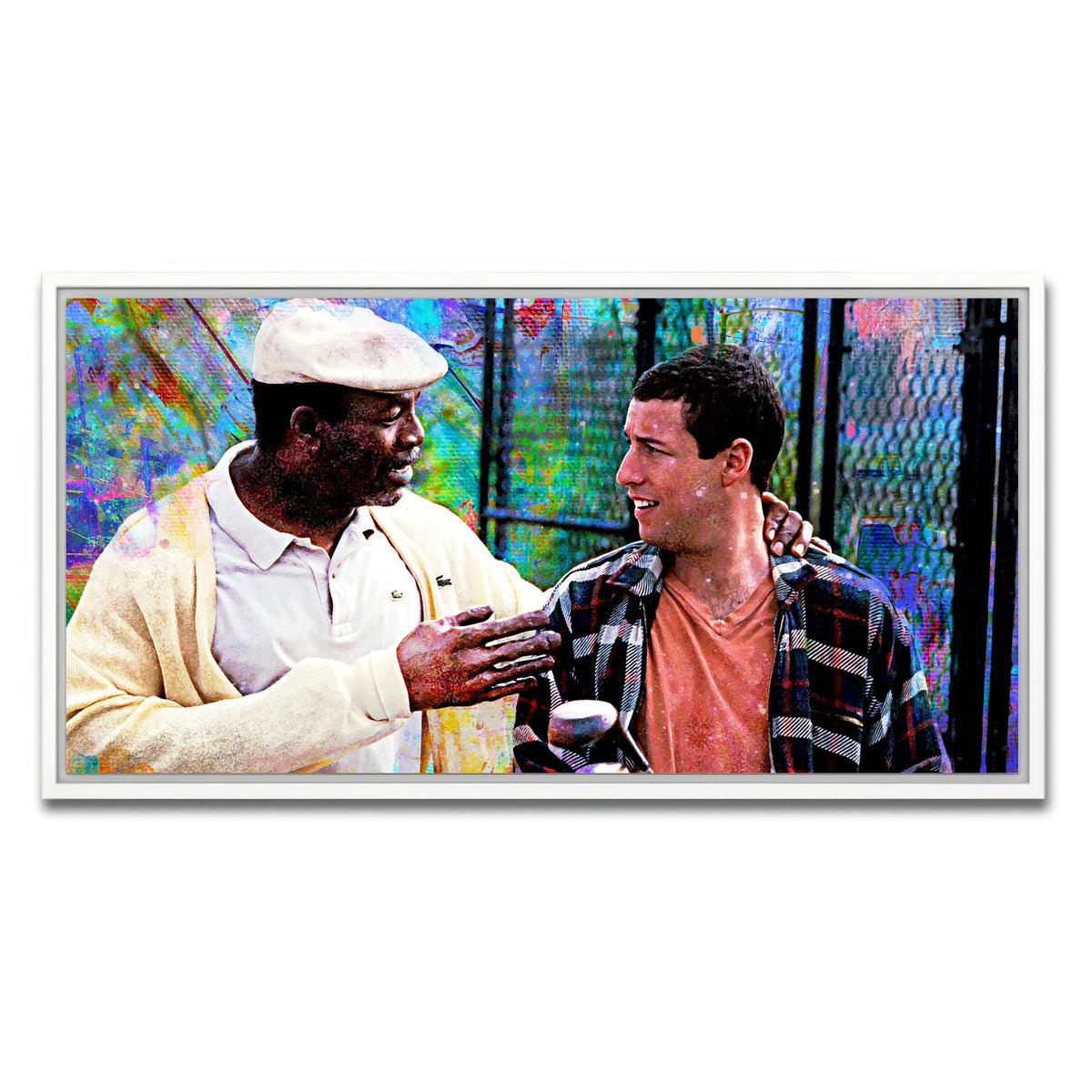 AUTO-MOCKUP WHITE | Chubbs & Happy | 1 Piece | White Framed Canvas | group=2x1