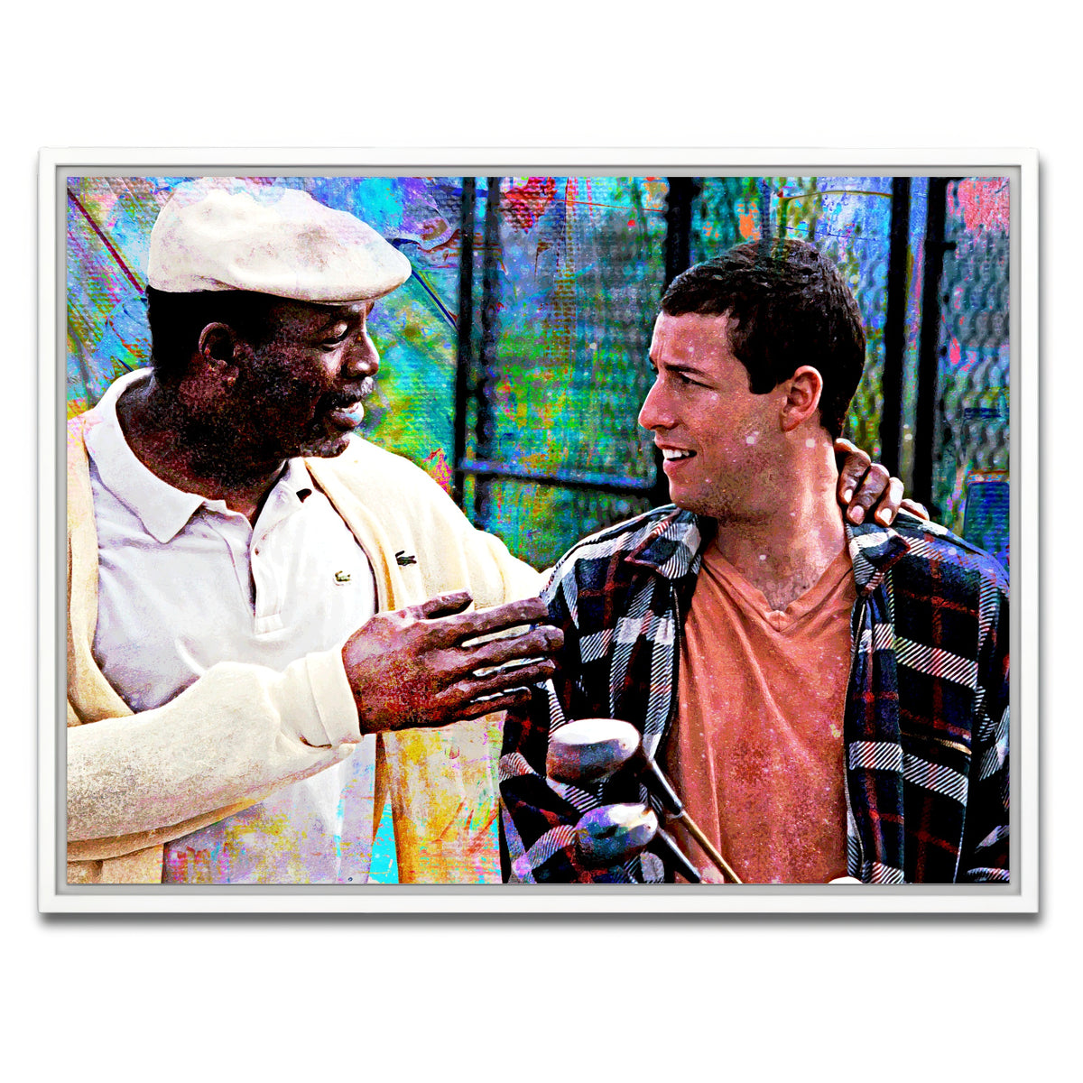 AUTO-MOCKUP WHITE | Chubbs & Happy | 1 Piece | White Framed Canvas | group=4x3