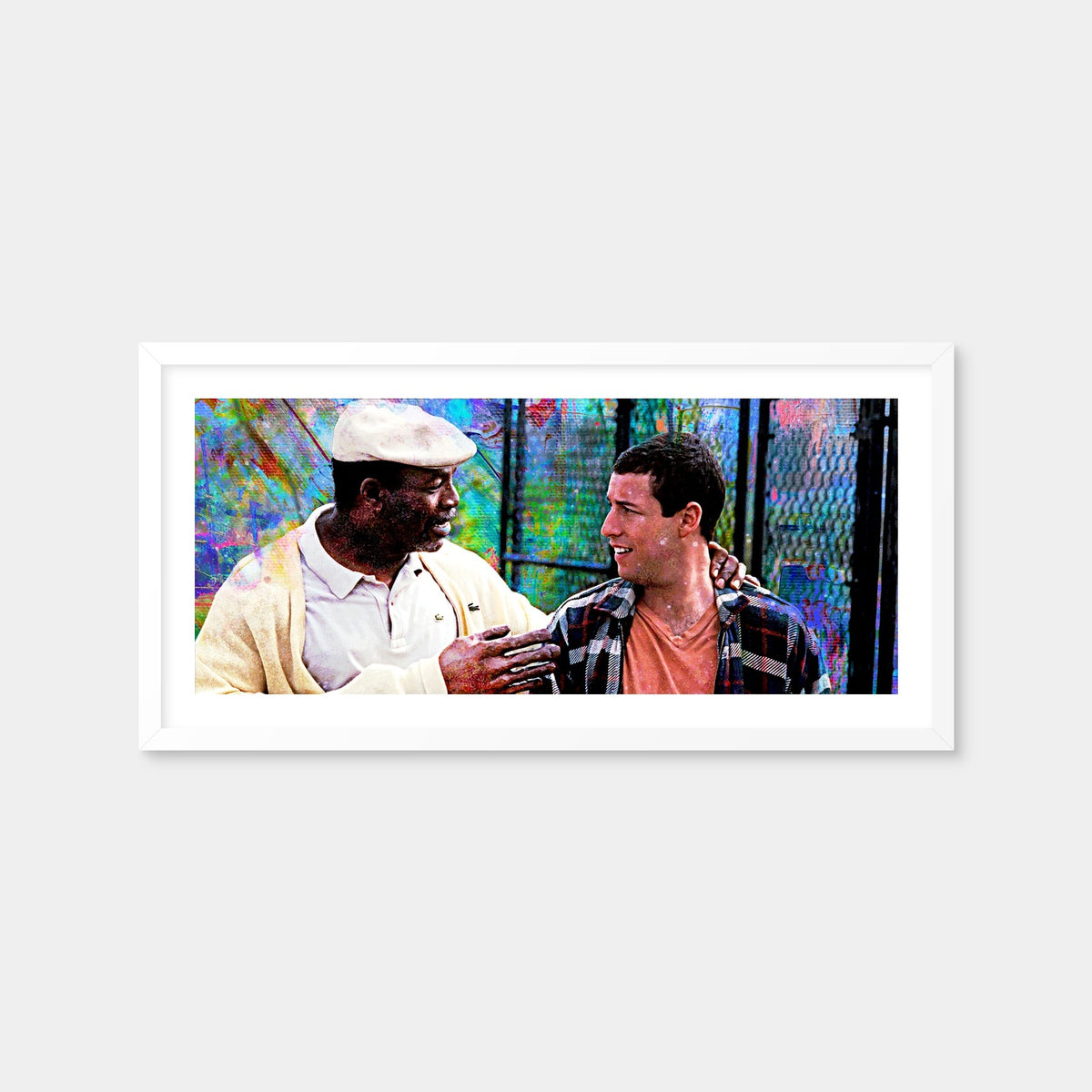 AUTO-MOCKUP WHITE | Chubbs & Happy | 1 Piece | White Framed Print | group=2x1