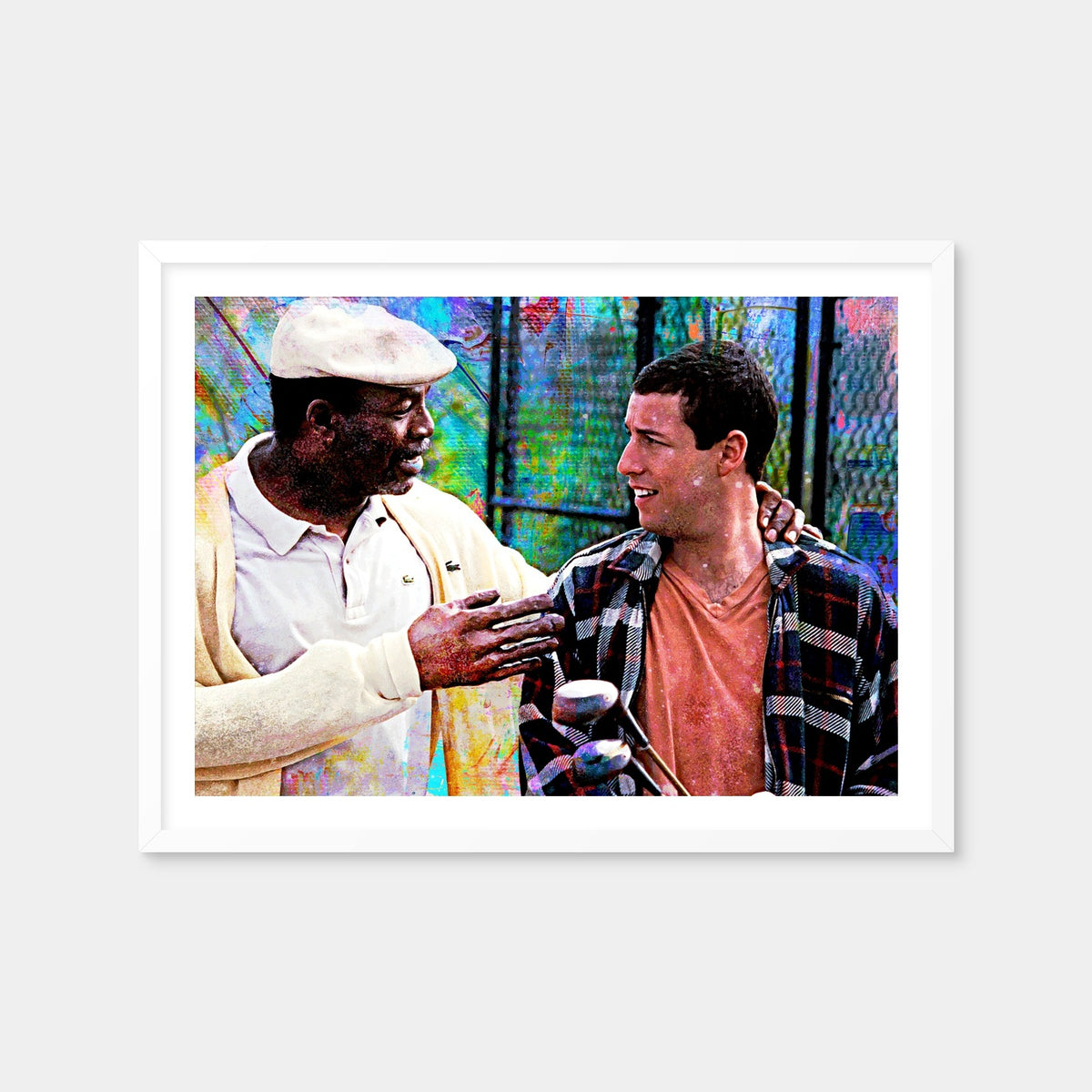 AUTO-MOCKUP WHITE | Chubbs & Happy | 1 Piece | White Framed Print | group=4x3