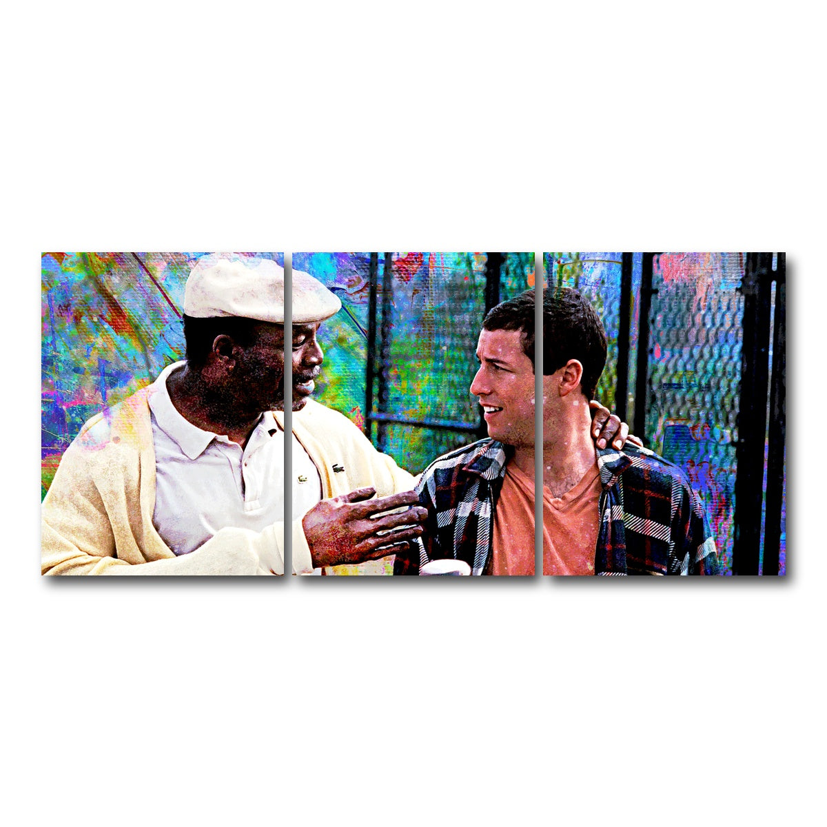 AUTO-MOCKUP WHITE | Chubbs & Happy | 3 Piece | Gallery Wrap Canvas | group=18x24