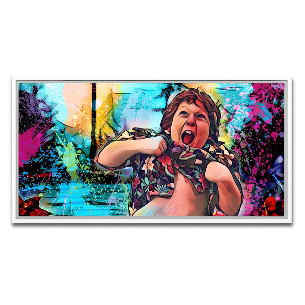 AUTO-MOCKUP WHITE | Chunk | 1 Piece | White Framed Canvas | group=2x1