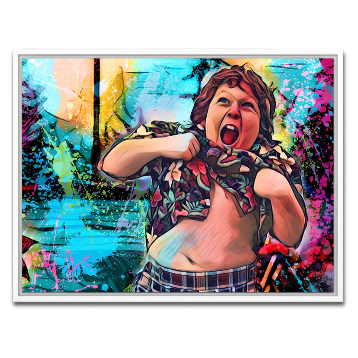 AUTO-MOCKUP WHITE | Chunk | 1 Piece | White Framed Canvas | group=4x3