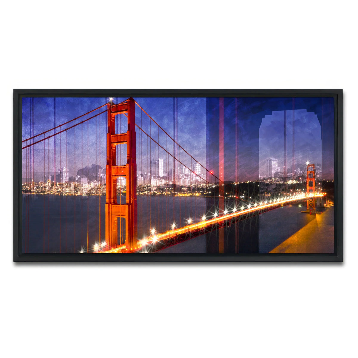 City Art Golden Gate Bridge Composing Wall Art