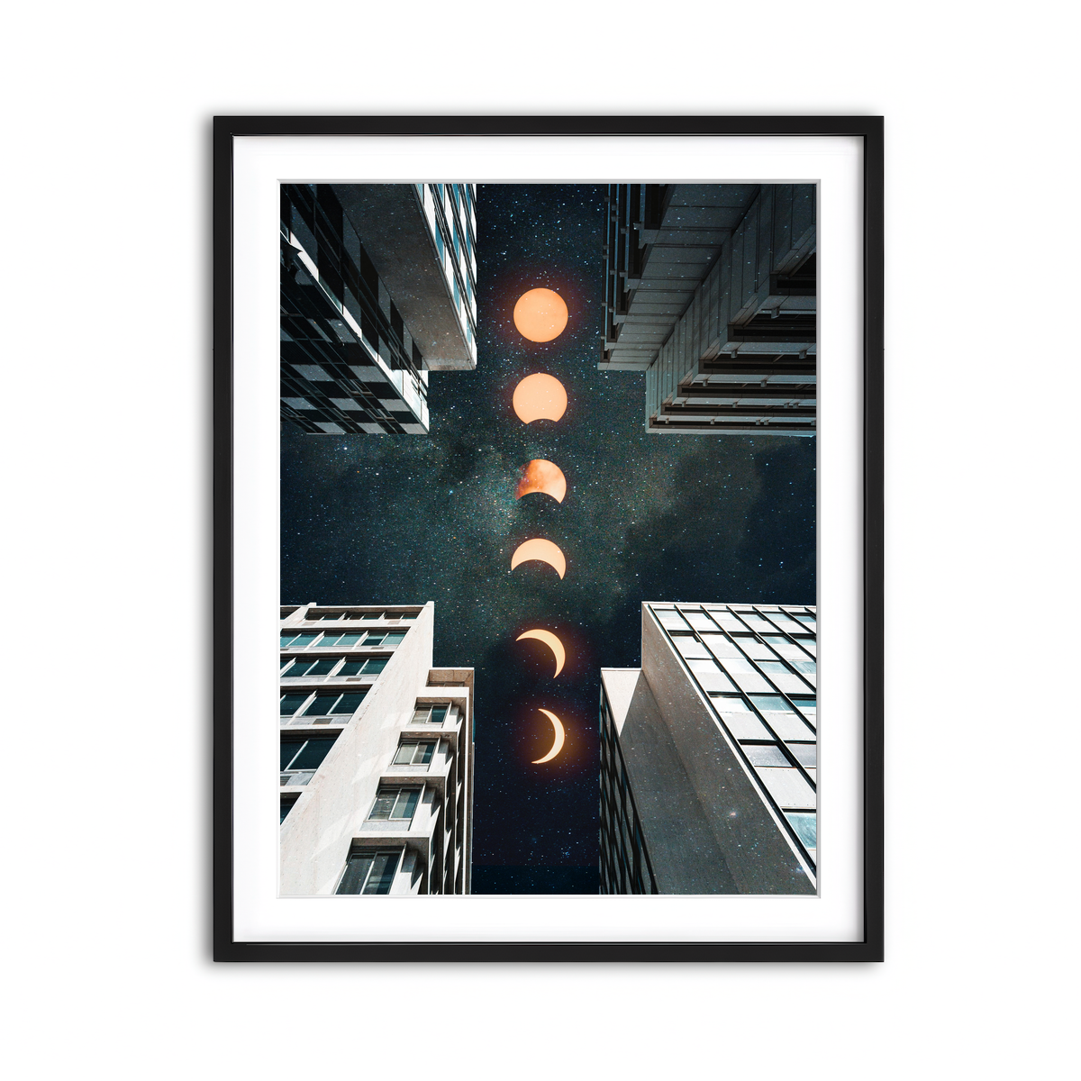 Framed Print 3x4 Black