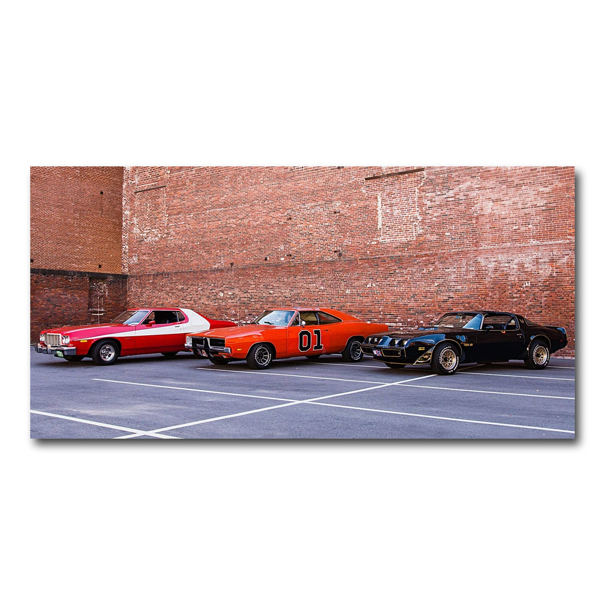 Classic Movie Cars Wall Art