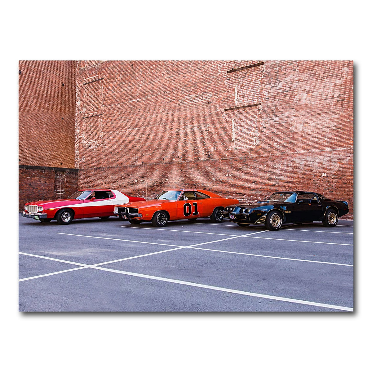 Classic Movie Cars Wall Art