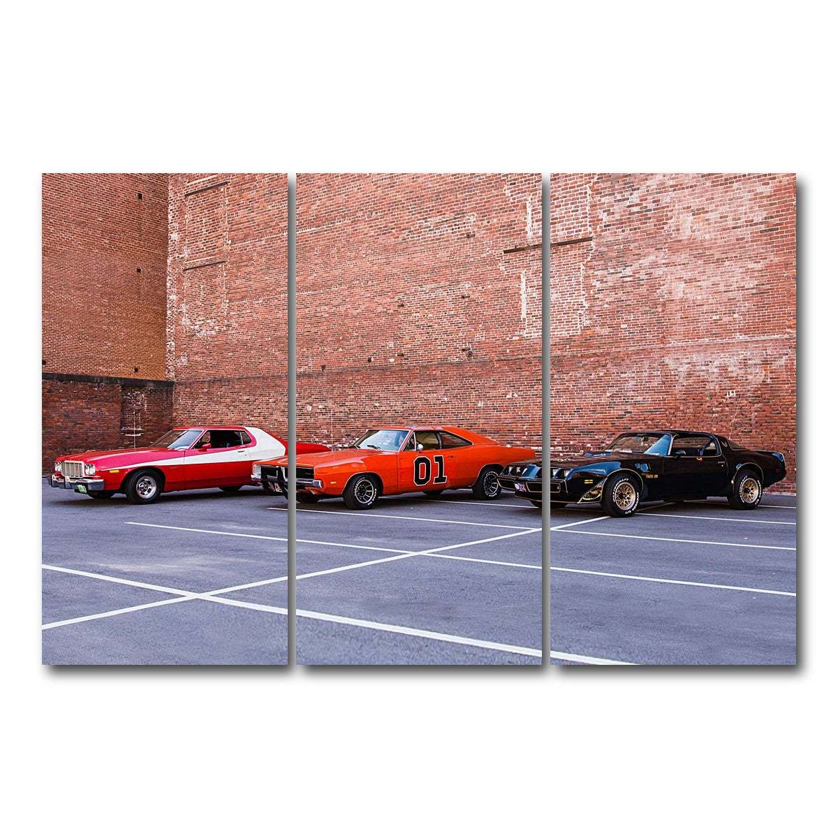 Classic Movie Cars Wall Art