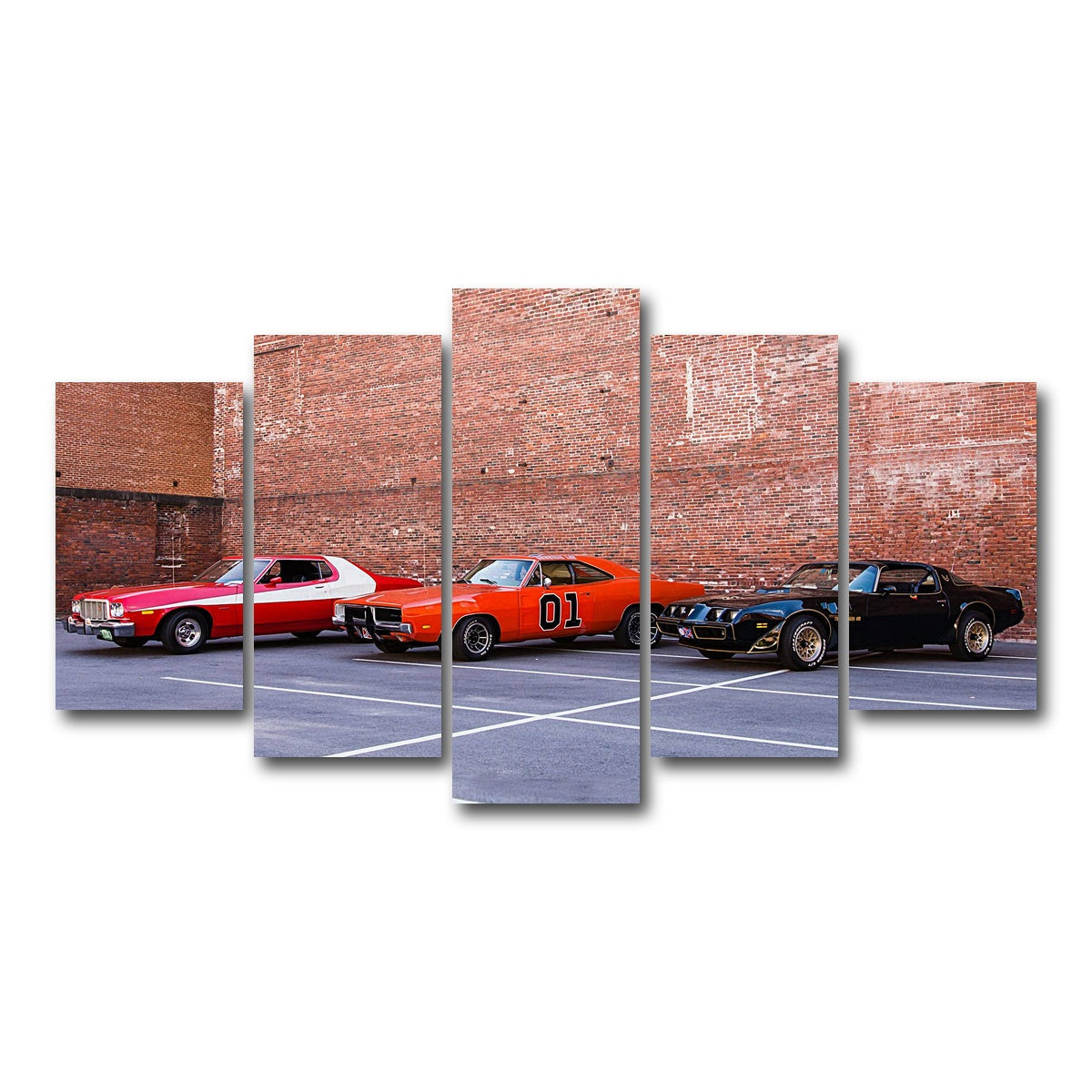 Classic Movie Cars Wall Art