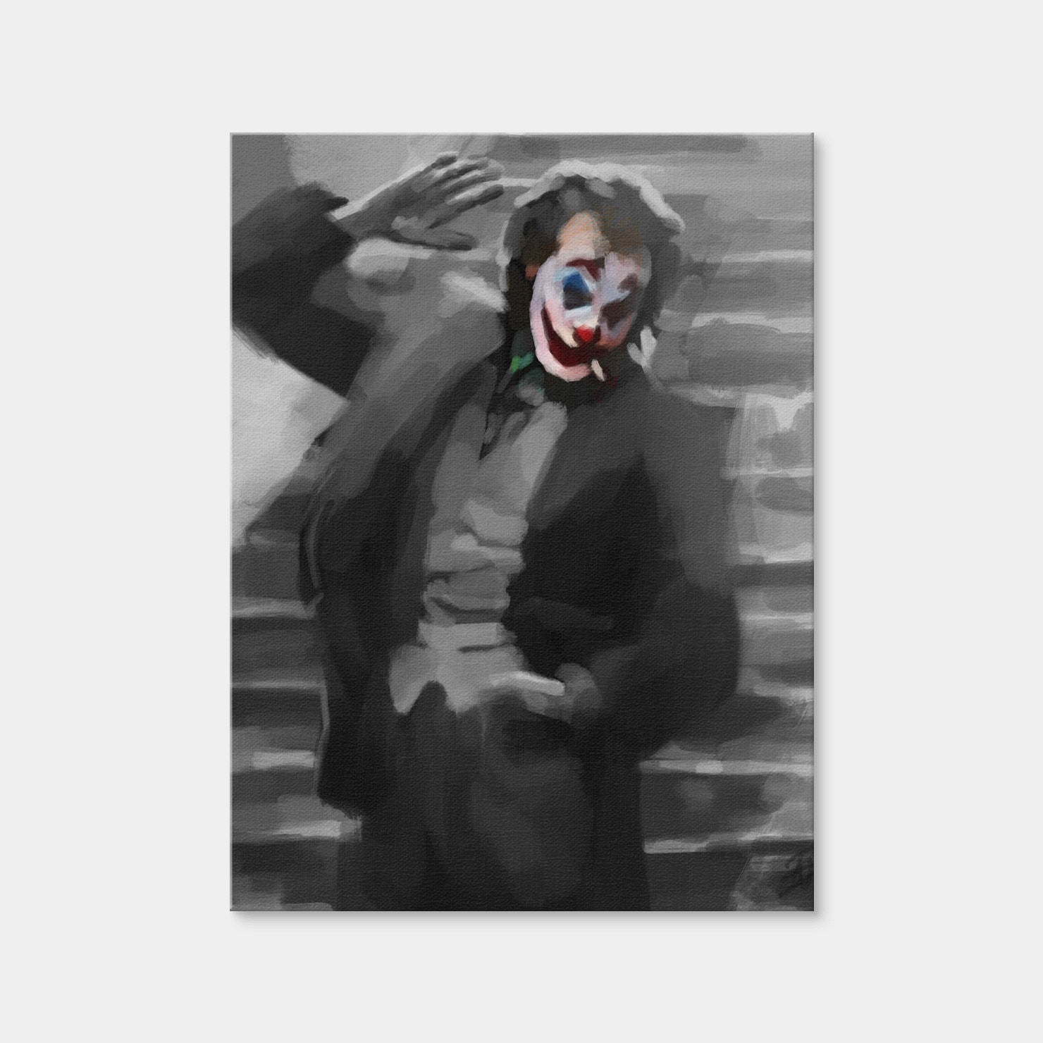 AUTO-MOCKUP WHITE | Clown Face | 1 Piece | Gallery Wrap Canvas | group=3x4