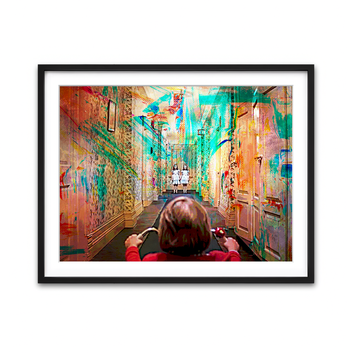 Framed Print 4x3 Black