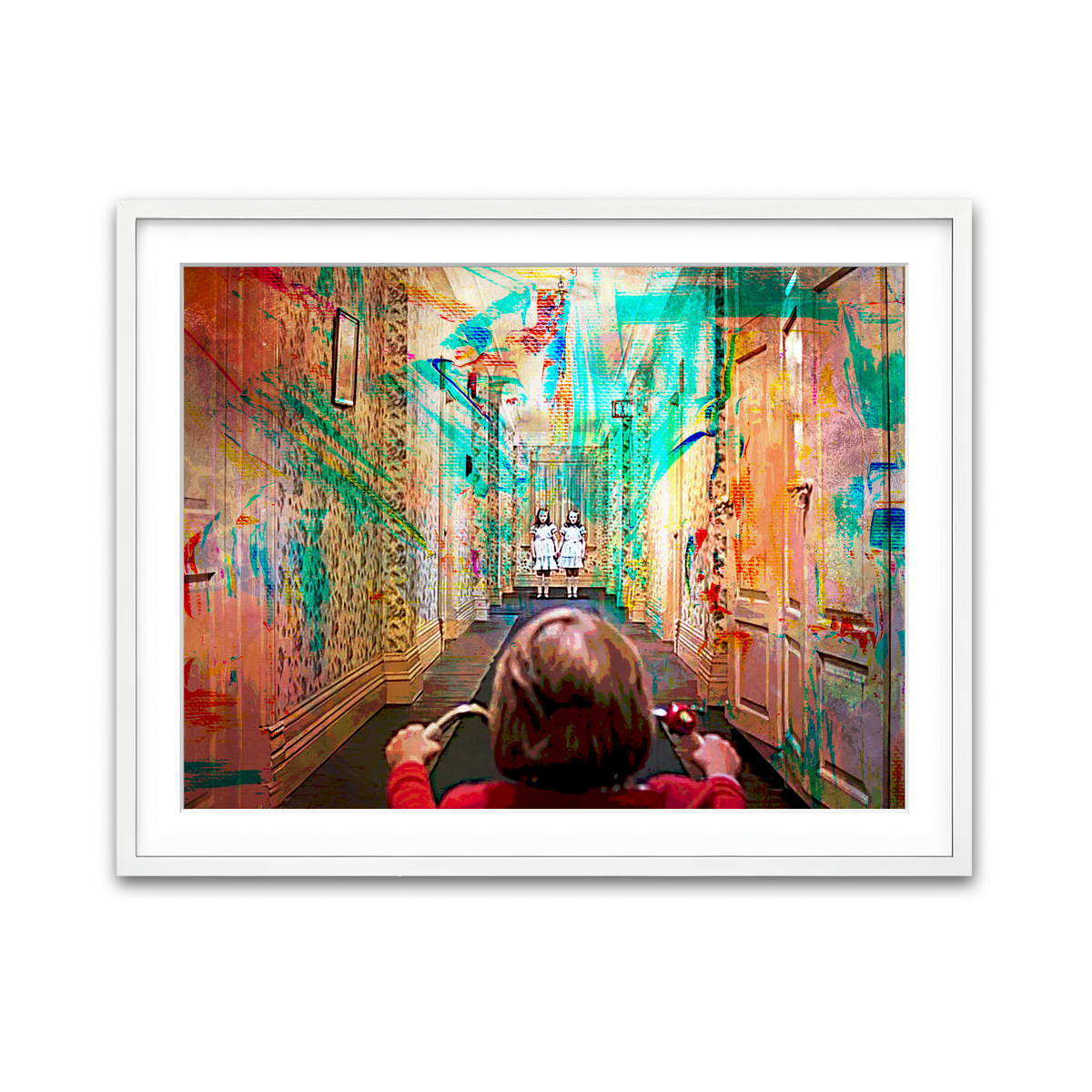 Framed Print 4x3 White