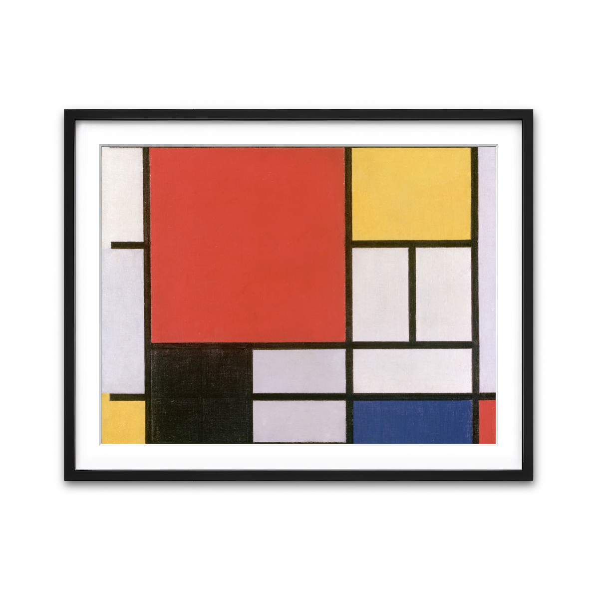 Framed Print 4x3 Black