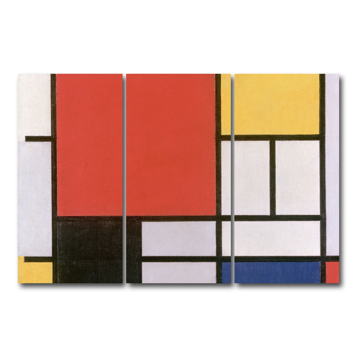 AUTO-MOCKUP WHITE | Composition No III | 3 Piece | Gallery Wrap Canvas | group=12x24