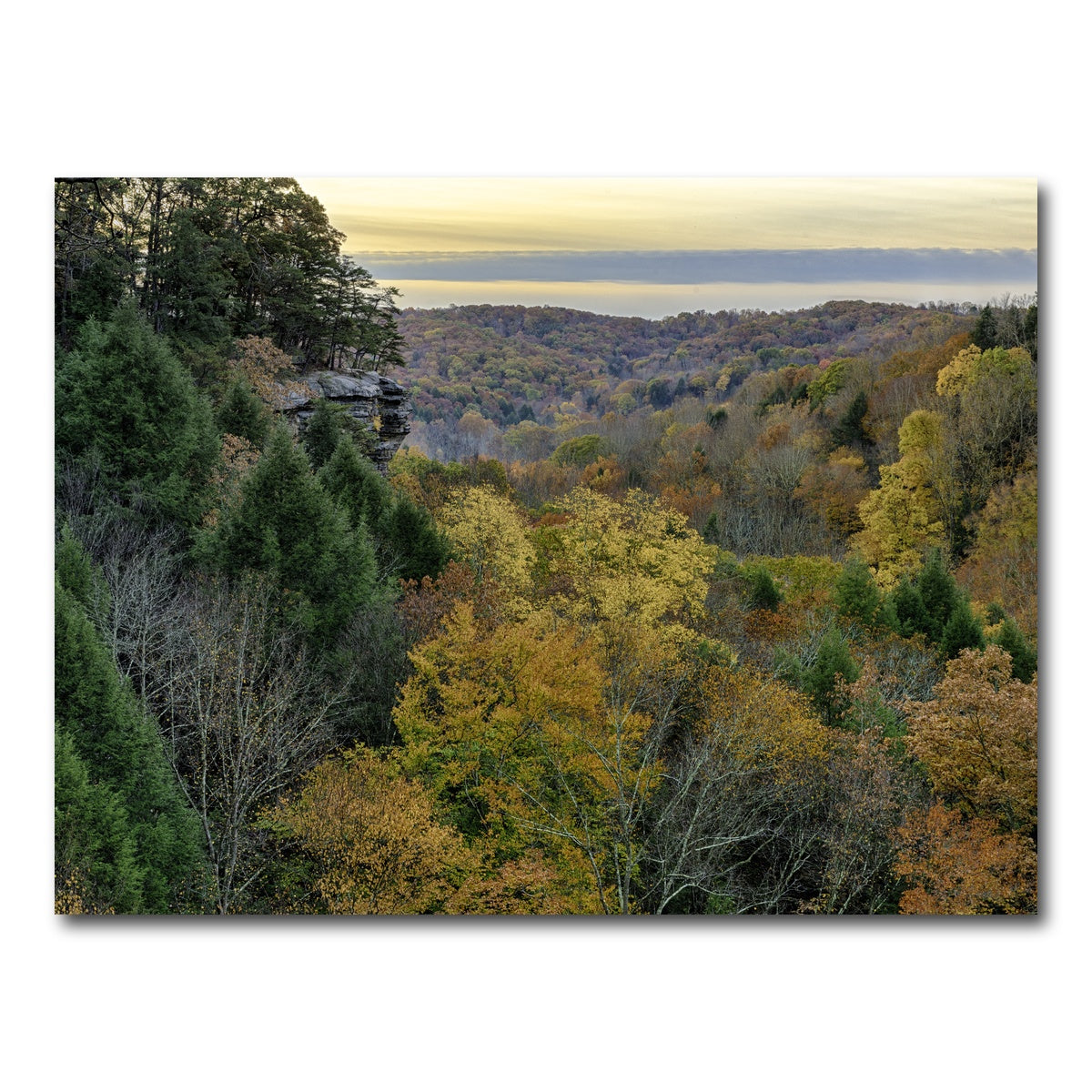 AUTO-MOCKUP WHITE | Conkle's Hollow State Nature Preserve | 1 Piece | Gallery Wrap Canvas | group=4x3