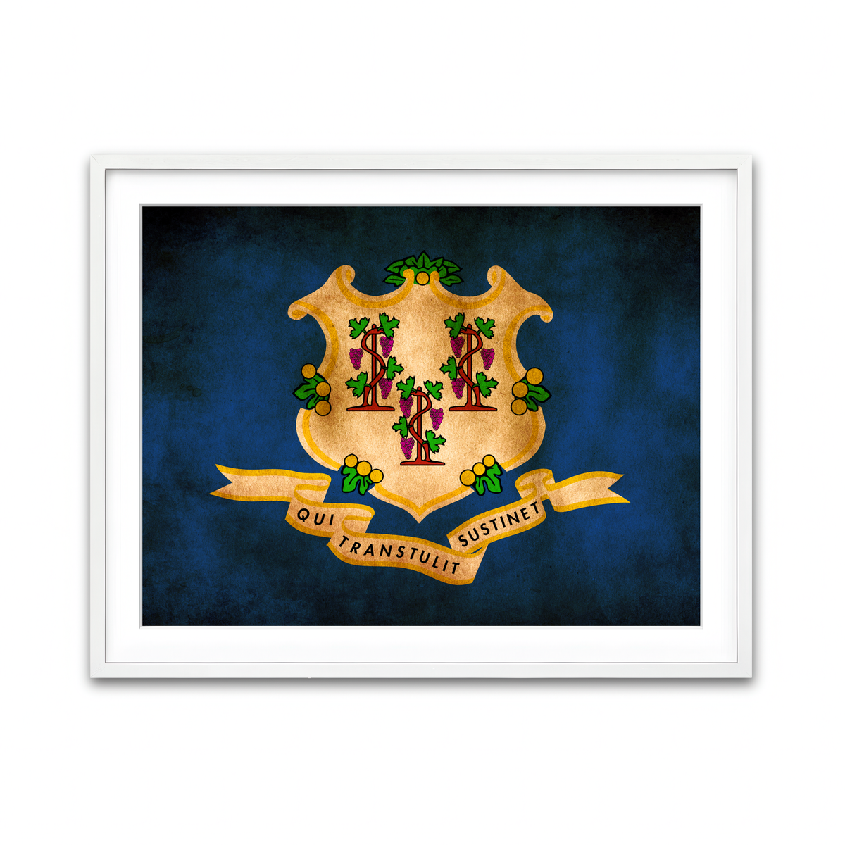 Framed Print 4x3 White