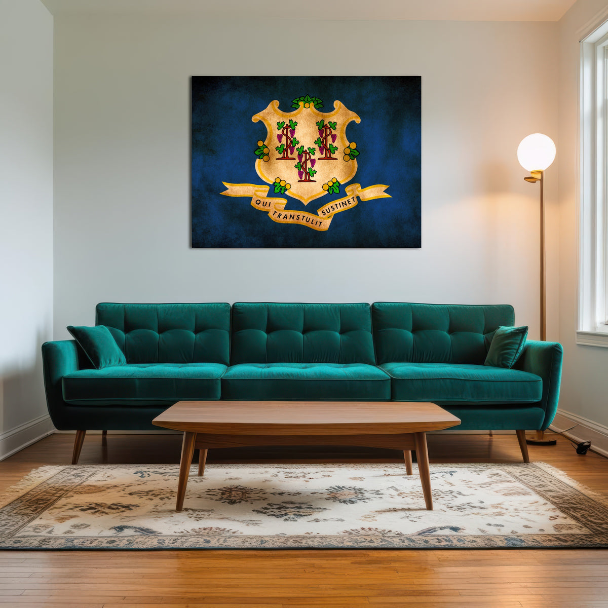 AUTO-MOCKUP ROOM | Connecticut State Flag