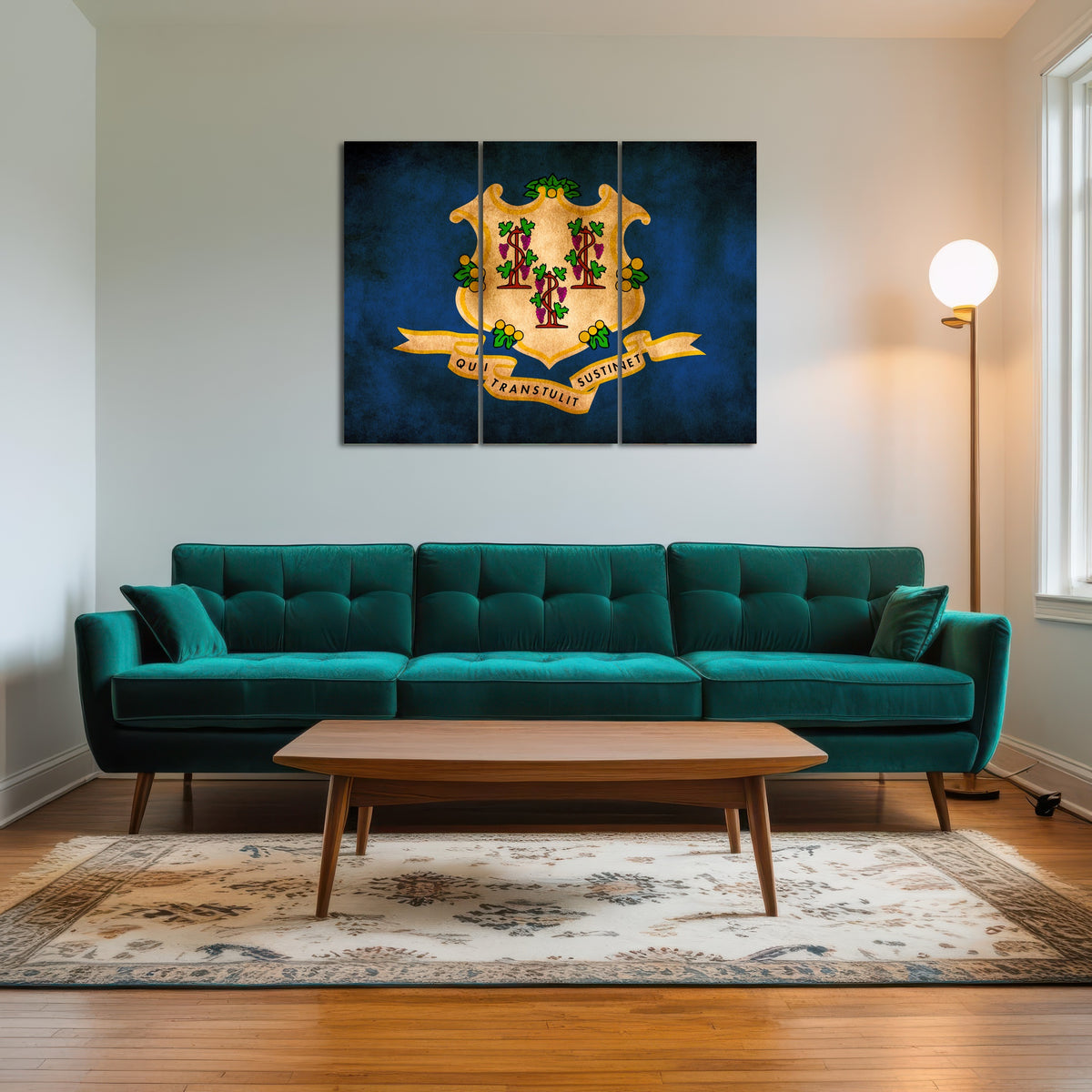AUTO-MOCKUP ROOM | Connecticut State Flag
