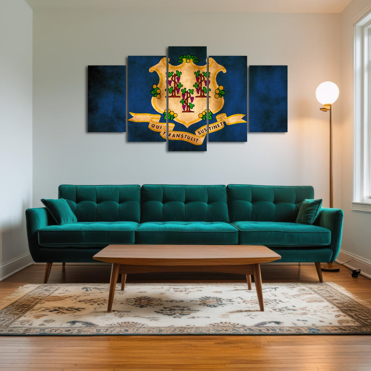 AUTO-MOCKUP ROOM | Connecticut State Flag