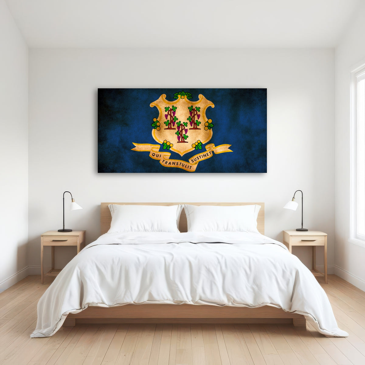 AUTO-MOCKUP ROOM | Connecticut State Flag