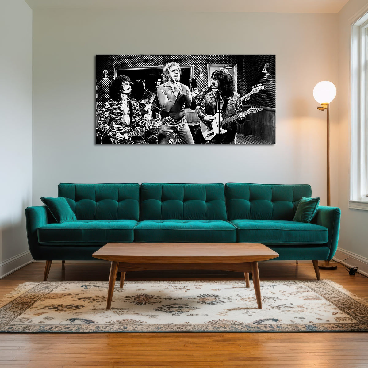 AUTO-MOCKUP ROOM | Cowbell Sketch Grayscale