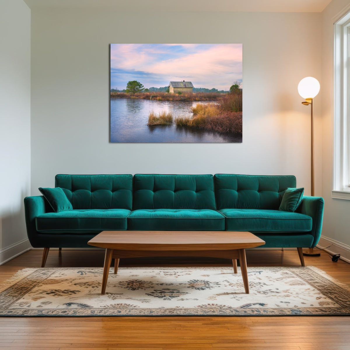 AUTO-MOCKUP ROOM | Cranberry Bog Winter Transition