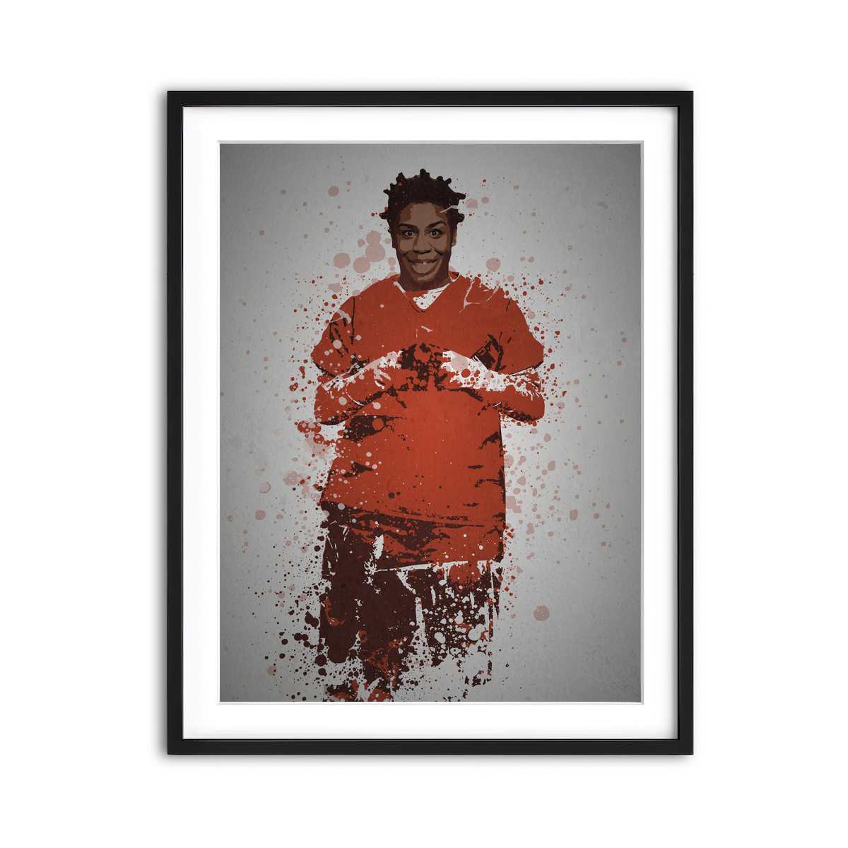 Framed Print 3x4 Black