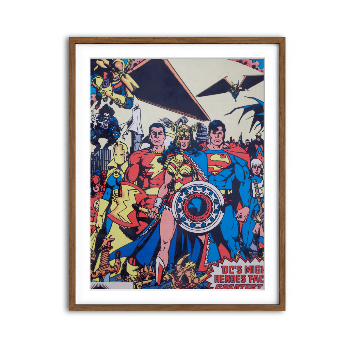 DC Superhero Comic Wall Art